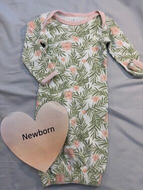 The Peanut shell - newborn nightgown/sleep  sack